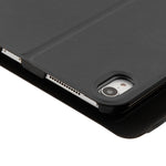 Teclado Destacável 1139B Bluetooth 3.0 Liga de Alumínio + Capa de Couro Textura Pele de Carneiro para iPad Pro 11 polegadas (2018), com Ajuste de Três Níveis / Magnético / Função de Suspensão, 1139B