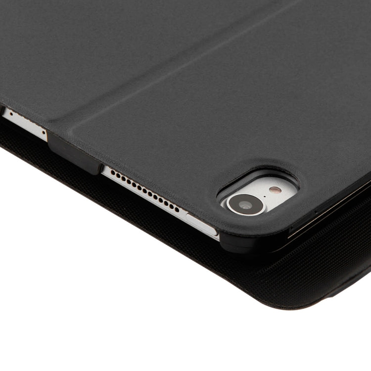 Teclado Destacável 1139B Bluetooth 3.0 Liga de Alumínio + Capa de Couro Textura Pele de Carneiro para iPad Pro 11 polegadas (2018), com Ajuste de Três Níveis / Magnético / Função de Suspensão, 1139B