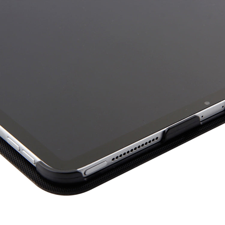 Teclado Destacável 1139B Bluetooth 3.0 Liga de Alumínio + Capa de Couro Textura Pele de Carneiro para iPad Pro 11 polegadas (2018), com Ajuste de Três Níveis / Magnético / Função de Suspensão, 1139B