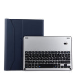 Teclado Destacável 1139B Bluetooth 3.0 Liga de Alumínio + Capa de Couro Textura Pele de Carneiro para iPad Pro 11 polegadas (2018), com Ajuste de Três Níveis / Magnético / Função de Suspensão, 1139B