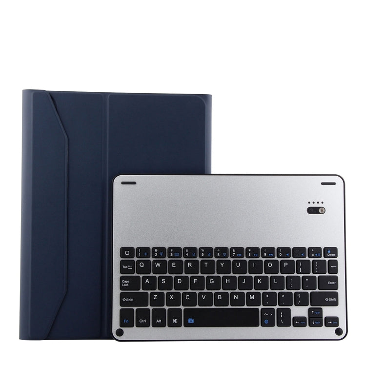 Teclado Destacável 1139B Bluetooth 3.0 Liga de Alumínio + Capa de Couro Textura Pele de Carneiro para iPad Pro 11 polegadas (2018), com Ajuste de Três Níveis / Magnético / Função de Suspensão, 1139B