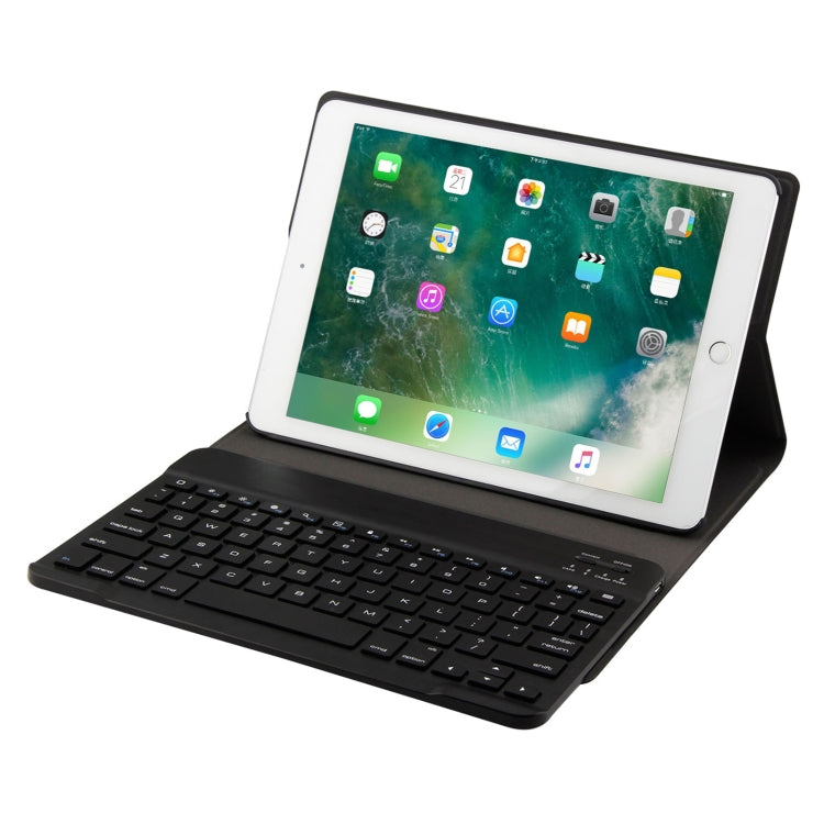 Teclado Bluetooth 3.0 FT-1030 em ABS com textura escovada + Capa de tablet em pele com textura de pele para iPad Air / Air 2 / iPad Pro 9,7 polegadas, com ajuste de ângulo em três níveis / Magnético / Função de suspensão, FT-1030D