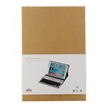 Teclado Destacável FT-1038B Bluetooth 3.0 Liga de Alumínio + Capa de Couro Textura Pele de Carneiro para iPad Air / Air 2 / iPad Pro 9.7 polegadas, com Repelente de Água / Ajuste de Ângulo de Três Níveis / Magnético / Função de Suspensão, FT-1038B