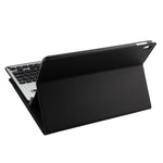 Teclado Destacável FT-1039B Bluetooth 3.0 Liga de Alumínio + Capa de Couro Textura Pele de Carneiro para iPad Pro 10.5 polegadas / iPad Air (2019), com Repelente de Água / Ajuste de Ângulo de Três Níveis / Magnético / Função de Suspensão, FT-1039B