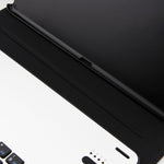 Teclado Destacável FT-1039B Bluetooth 3.0 Liga de Alumínio + Capa de Couro Textura Pele de Carneiro para iPad Pro 10.5 polegadas / iPad Air (2019), com Repelente de Água / Ajuste de Ângulo de Três Níveis / Magnético / Função de Suspensão, FT-1039B