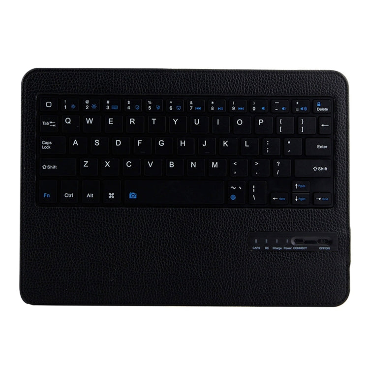 Teclado Bluetooth 3.0 ABS Desmontável IP011 + Capa para Tablet em Pele com Textura de Litchi para iPad Pro 11 polegadas (2018), com Função de Suspensão, IP011