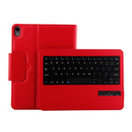 Teclado Bluetooth 3.0 ABS Desmontável IP011 + Capa para Tablet em Pele com Textura de Litchi para iPad Pro 11 polegadas (2018), com Função de Suspensão, IP011