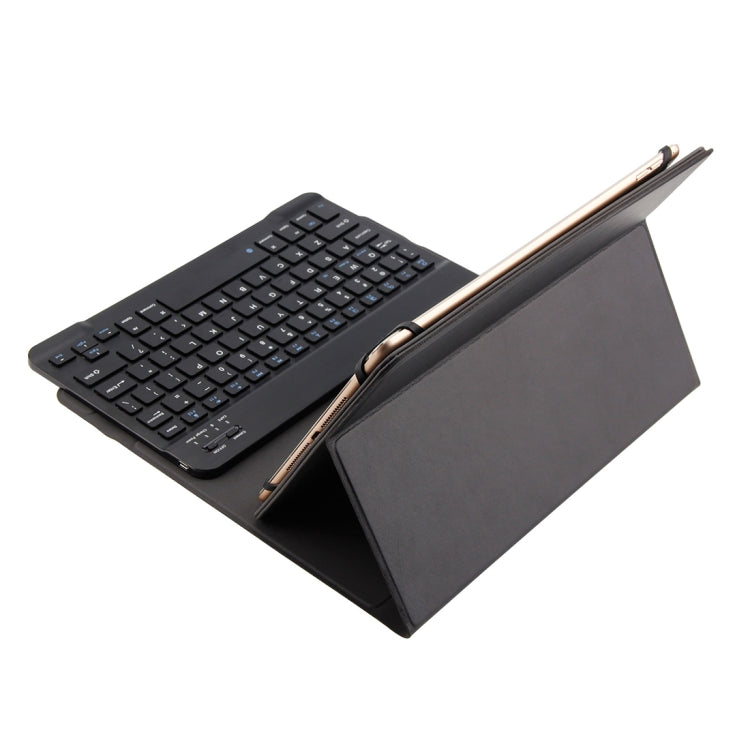 Teclado Universal Bluetooth 3.0 TY-1031 com Textura Escovada em ABS + Capa de Couro para Tablet iOS, Windows, Android Entre 9-10.5 polegadas, TY-1031