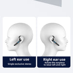 ME-100 Auricular Bluetooth In-Ear Universal Giratório True Stereo Versão 5.0 para Negócios