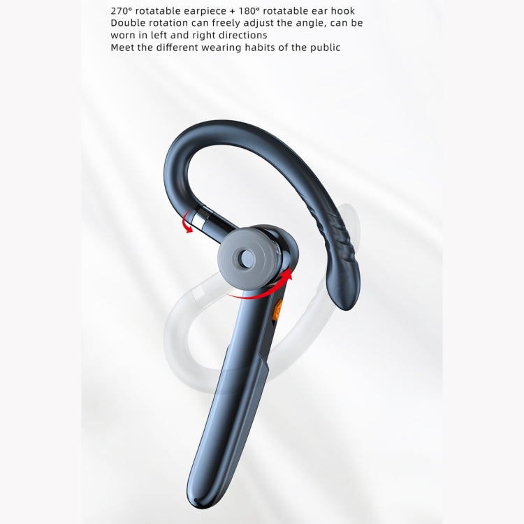 ME-100 Auricular Bluetooth In-Ear Universal Giratório True Stereo Versão 5.0 para Negócios