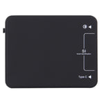 Q8118 1 Carregamento Rápido 3.0 + 4 Identificação Inteligente USB + 1 USB-C / Type-C 3.1 Carregador USB de Secretária