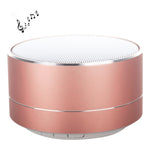 A10 Altifalante Bluetooth Mini Portátil com MIC Integrado & LED, Suporta Chamadas Mãos Livres & Cartão TF