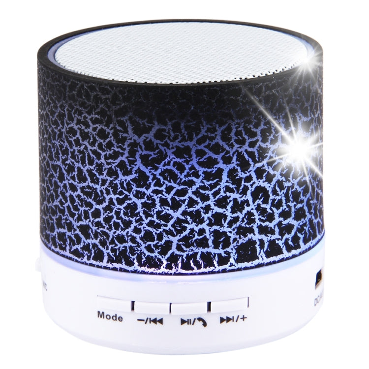 A9 Altifalante Estéreo Bluetooth Mini com Luz LED, MIC Integrado, Suporta Chamadas Mãos Livres & Cartão TF
