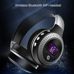 Zealot B19 Auscultadores Estéreo Bluetooth com Arco Dobrável e Ecrã para iPhone, Galaxy, Huawei, Xiaomi, LG, HTC e Outros Smartphones