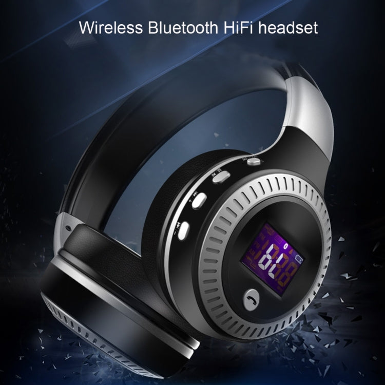 Zealot B19 Auscultadores Estéreo Bluetooth com Arco Dobrável e Ecrã para iPhone, Galaxy, Huawei, Xiaomi, LG, HTC e Outros Smartphones
