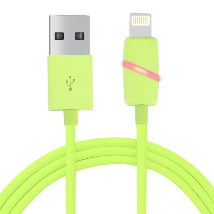 Cabo de Dados USB 8 Pinos 1m Estilo Caixa de Presente Circular com Indicador para iPhone, iPad