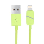 Cabo de Dados USB 8 Pinos 1m Estilo Caixa de Presente Circular com Indicador para iPhone, iPad