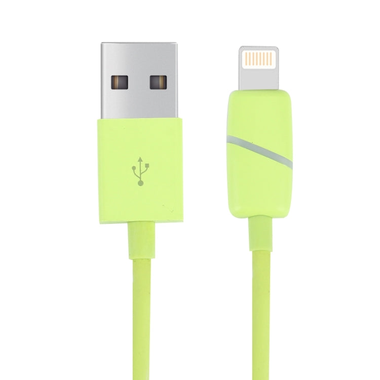 Cabo de Dados USB 8 Pinos 1m Estilo Caixa de Presente Circular com Indicador para iPhone, iPad