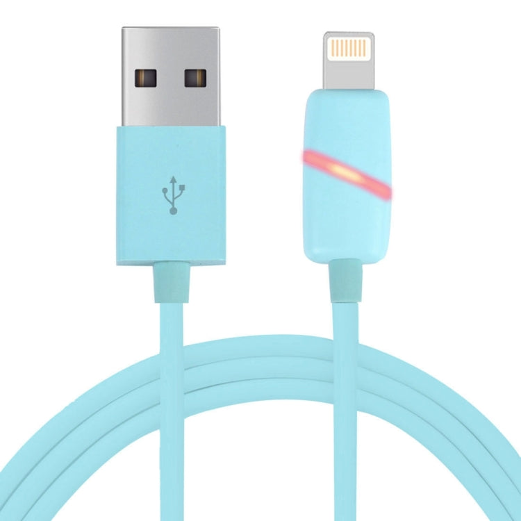 Cabo de Dados USB 8 Pinos 1m Estilo Caixa de Presente Circular com Indicador para iPhone, iPad