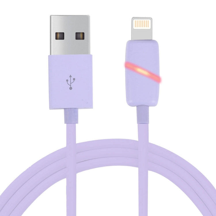 Cabo de Dados USB 8 Pinos 1m Estilo Caixa de Presente Circular com Indicador para iPhone, iPad