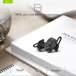 QCY J11 Auricular Bluetooth 4.1 Sem Fios Universal para Condução com Microfone para Telemóveis ou Outros Dispositivos Bluetooth, Distância Efetiva Bluetooth: 10M