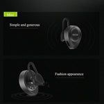QCY J11 Auricular Bluetooth 4.1 Sem Fios Universal para Condução com Microfone para Telemóveis ou Outros Dispositivos Bluetooth, Distância Efetiva Bluetooth: 10M