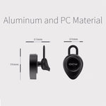 QCY J11 Auricular Bluetooth 4.1 Sem Fios Universal para Condução com Microfone para Telemóveis ou Outros Dispositivos Bluetooth, Distância Efetiva Bluetooth: 10M