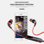 AWEI A960BL Auricular Bluetooth Desportivo Sem Fios com Controlo por Fio, Suporta Chamadas Mãos Livres