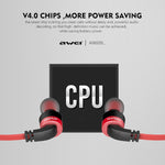 AWEI A960BL Auricular Bluetooth Desportivo Sem Fios com Controlo por Fio, Suporta Chamadas Mãos Livres