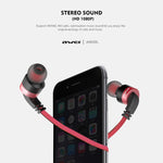 AWEI A960BL Auricular Bluetooth Desportivo Sem Fios com Controlo por Fio, Suporta Chamadas Mãos Livres