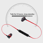 AWEI A980BL Auricular Bluetooth Desportivo Magnético Sem Fios com Controlo por Fio, Suporta Chamadas Mãos Livres