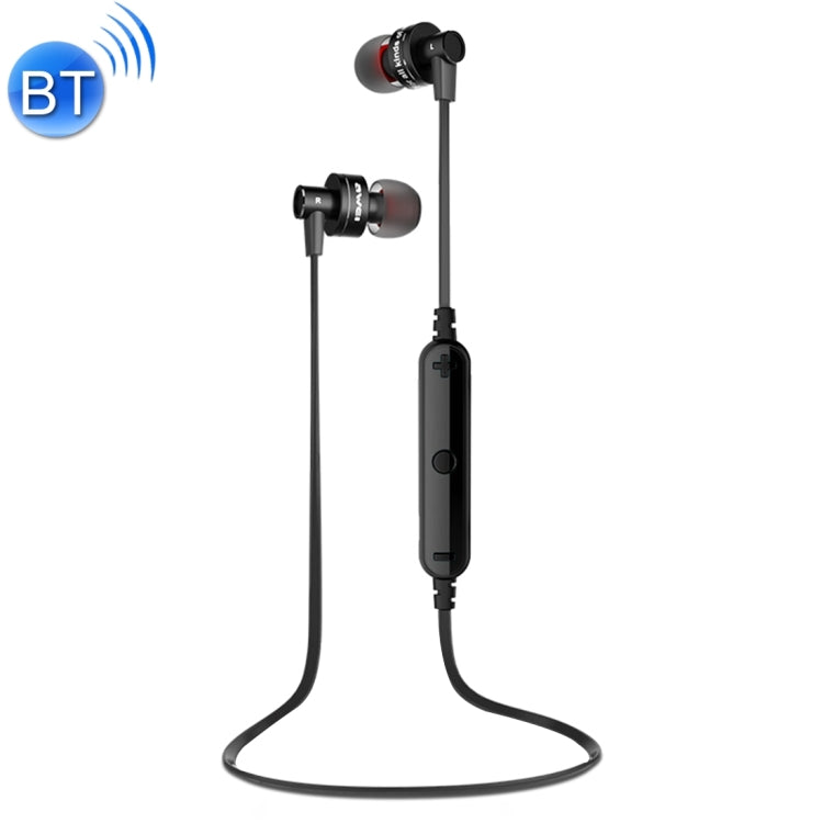 Auricular Estéreo Bluetooth Desportivo Sem Fios AWEI A990BL com Controlo por Fio + Microfone, Suporta Chamadas Handsfree