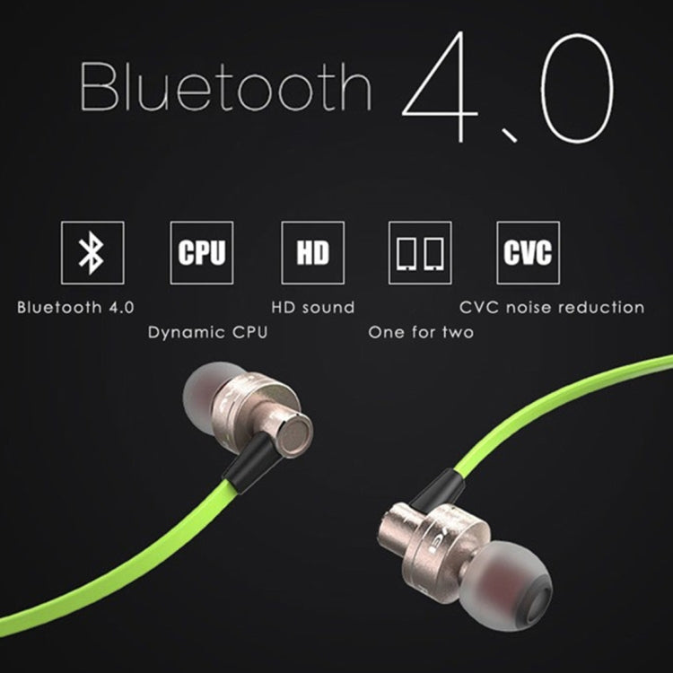 Auricular Estéreo Bluetooth Desportivo Sem Fios AWEI A990BL com Controlo por Fio + Microfone, Suporta Chamadas Handsfree