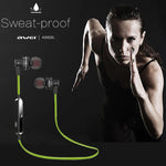 Auricular Estéreo Bluetooth Desportivo Sem Fios AWEI A990BL com Controlo por Fio + Microfone, Suporta Chamadas Handsfree
