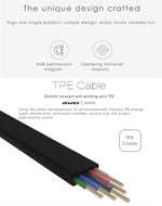 Auricular Estéreo Bluetooth Desportivo Sem Fios AWEI A990BL com Controlo por Fio + Microfone, Suporta Chamadas Handsfree