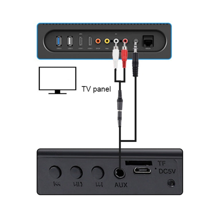 Soundbar LP-08 CE0152 Leitor USB MP3 2.1CH Altifalante Sound Bar Bluetooth Sem Fios com Comando à Distância, CE0152 Preto, CE0152 Dourado