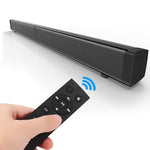 Soundbar LP-09 (CE0148) Coluna de som Bluetooth sem fios para home theater com comando à distância, CE0148 preto