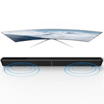 Soundbar LP-09 (CE0148) Coluna de som Bluetooth sem fios para home theater com comando à distância, CE0148 preto