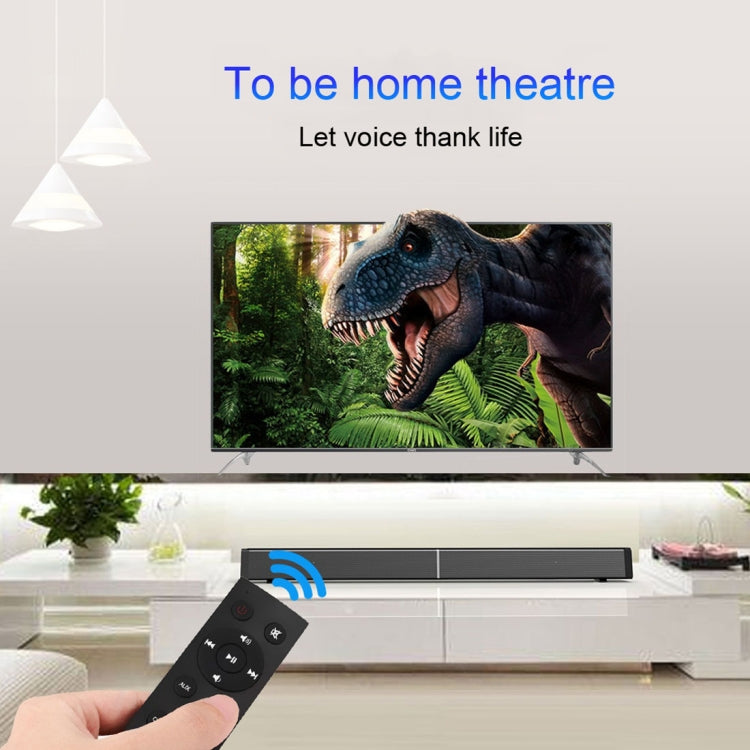 Soundbar LP-09 (CE0148) Coluna de som Bluetooth sem fios para home theater com comando à distância, CE0148 preto