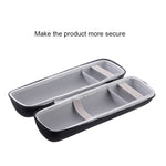 Caixa de Armazenamento com Zíper 2 em 1 em PU Rígido + Capa de Silicone Macia para Altifalante Bluetooth JBL Charge 3 com Alça de Ombro