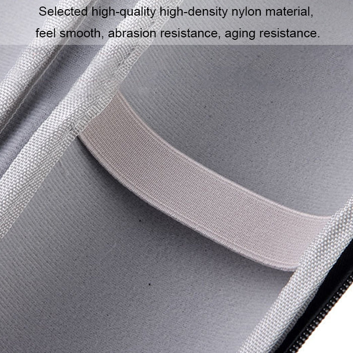 Caixa de Armazenamento com Zíper 2 em 1 em PU Rígido + Capa de Silicone Macia para Altifalante Bluetooth JBL Charge 3 com Alça de Ombro