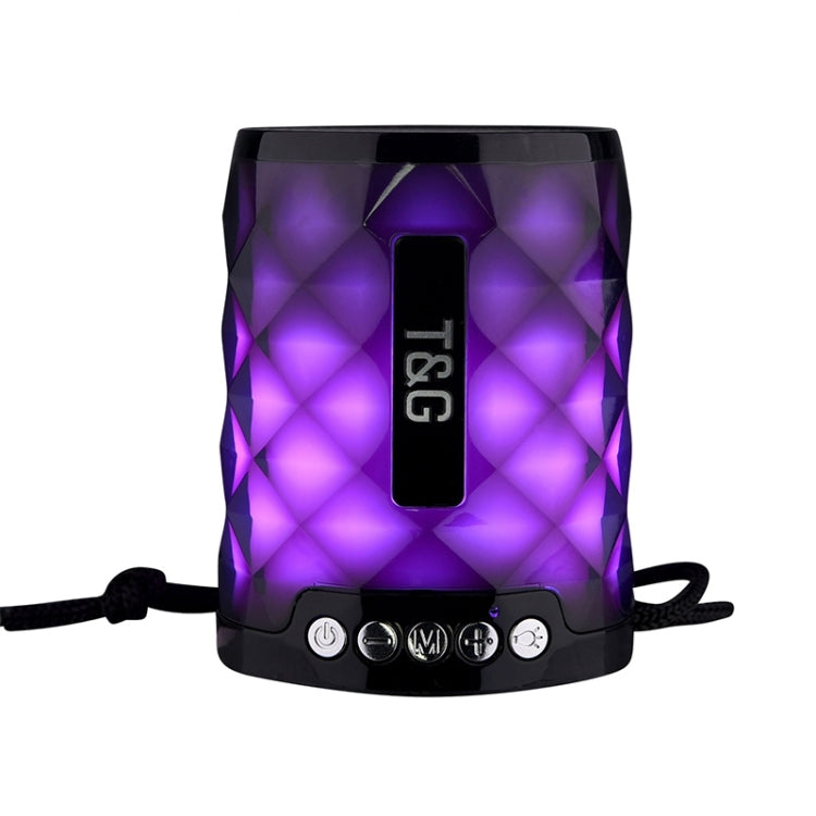 T&G TG155 Altifalante Bluetooth Mini Portátil Sem Fios Bluetooth 4.2 com Luzes Coloridas
