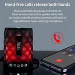 T&G TG155 Altifalante Bluetooth Mini Portátil Sem Fios Bluetooth 4.2 com Luzes Coloridas