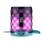 T&G TG155 Altifalante Bluetooth Mini Portátil Sem Fios Bluetooth 4.2 com Luzes Coloridas