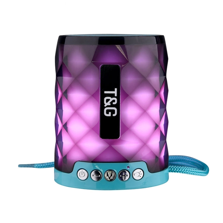 T&G TG155 Altifalante Bluetooth Mini Portátil Sem Fios Bluetooth 4.2 com Luzes Coloridas