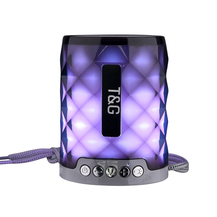 T&G TG155 Altifalante Bluetooth Mini Portátil Sem Fios Bluetooth 4.2 com Luzes Coloridas