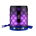T&G TG155 Altifalante Bluetooth Mini Portátil Sem Fios Bluetooth 4.2 com Luzes Coloridas
