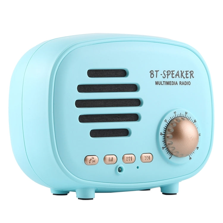 Altifalante Bluetooth Retro Mini Q108 Sem Fios, Suporta Mãos Livres / Cartão TF / Disco U / FM