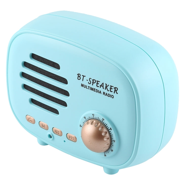Altifalante Bluetooth Retro Mini Q108 Sem Fios, Suporta Mãos Livres / Cartão TF / Disco U / FM