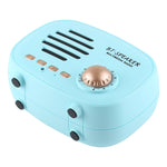 Altifalante Bluetooth Retro Mini Q108 Sem Fios, Suporta Mãos Livres / Cartão TF / Disco U / FM
